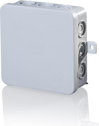 Actual product image F-Tronic FR junction box IP54 E114 100x100x40mm