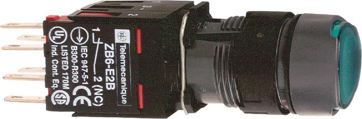 Produktbild Schneider Electric Leuchtdrucktaster XB6AF3B1B