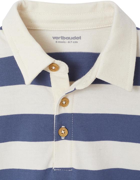 Immagine prodotto Vertbaudet Baby Poloshirt mit breiten Streifen (74)
