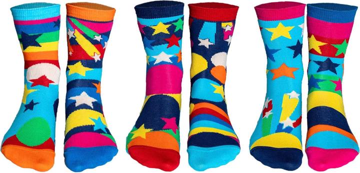 Actual product image United Oddsocks Happy Birthday (pack of 3, 30 - 38)