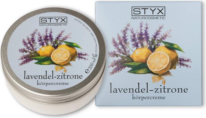 Styx Body Cream - Lavender Body Cream - Lemon (Körpercreme, 50 ml)