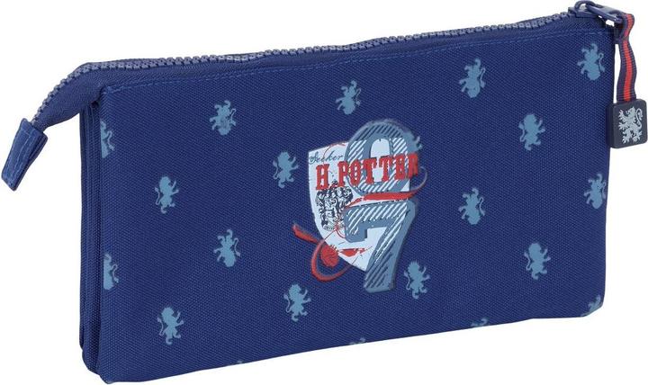 Produktbild Dreifaches Mehrzweck-Etui Captain Marineblau 22 x 12 x 3 cm