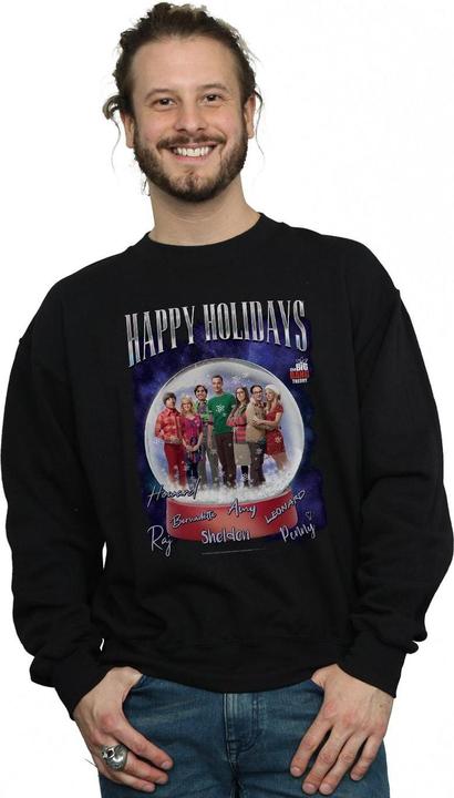 Produktbild Dam Happy Holidays Sweatshirt aus Baumwolle (M)