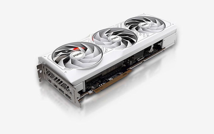Actual product image Sapphire Pure RX 7700 XT (12 GB)