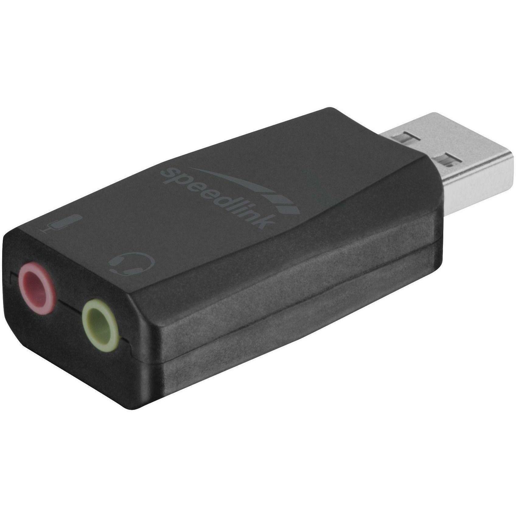 Speedlink Vigo (USB), Scheda audio, Nero