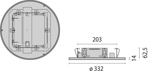 Produktbild PiL LED-Einbauleuchte