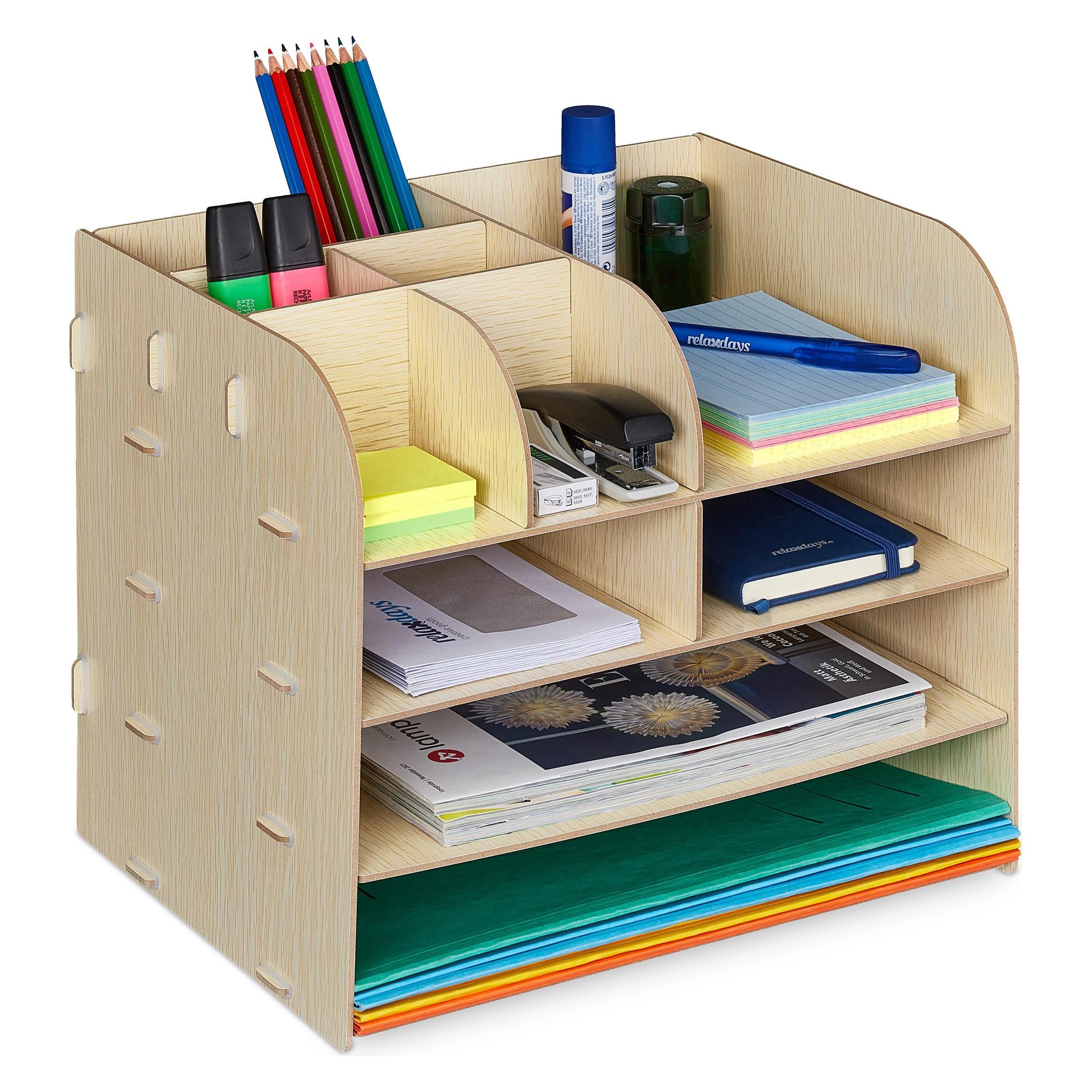 Relaxdays, Opslag Van Documenten, Bureau-organisator