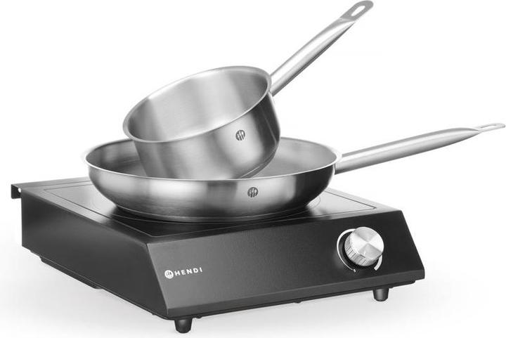 Actual product image Hendi Set: Induction hob 3500W + handle cash register