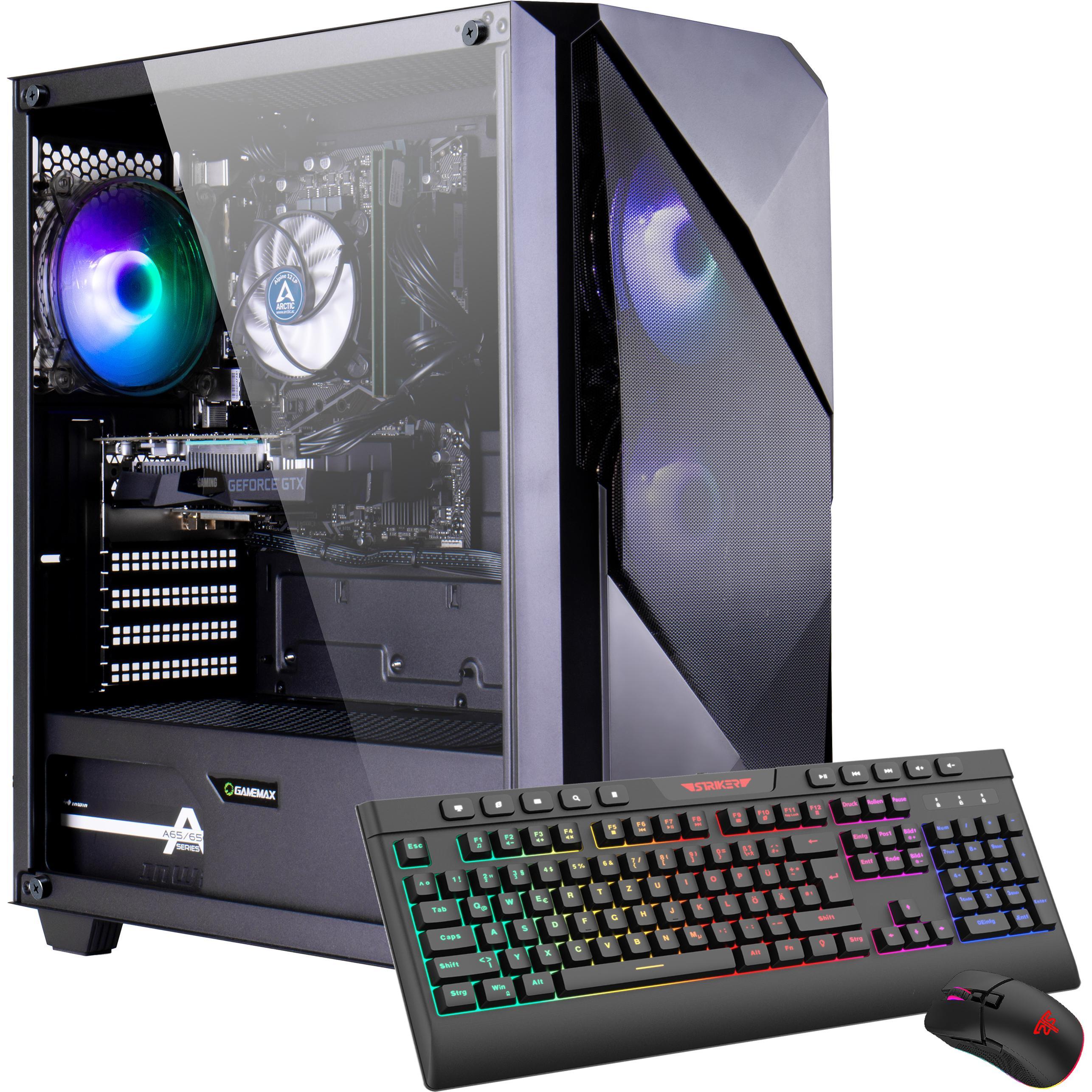 Hyrican GAMEMAX Striker 7436 Ryzen 5 7500F 32GB DDR5 1TB SSD RTX 4060 (AMD Ryzen 5 7500F, 32 GB, 1000 GB, GeForce RTX 40...