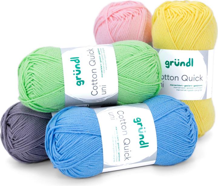 Actual product image Gründl Wool "Cotton Quick uni" (125 m)