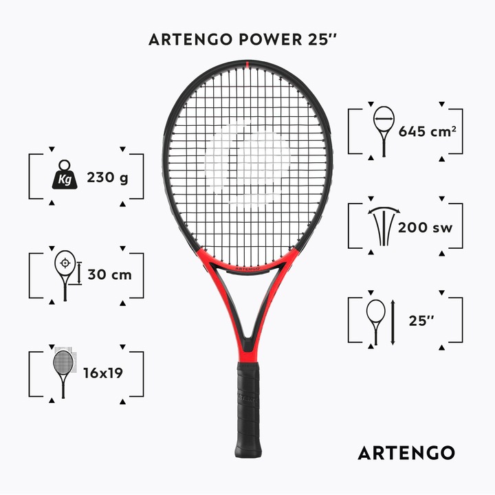 Actual product image Artengo TR990 Power (00, 240 g)