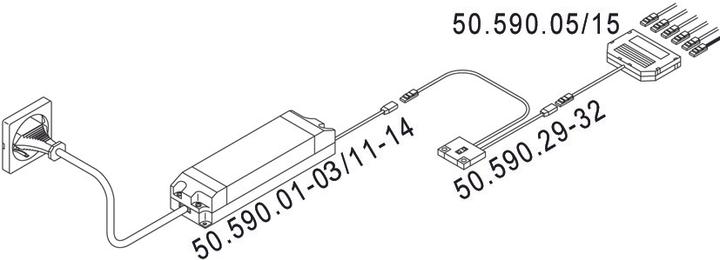Produktbild L&S Berührungs-Dimmschalter Anbau 12 / 24 V