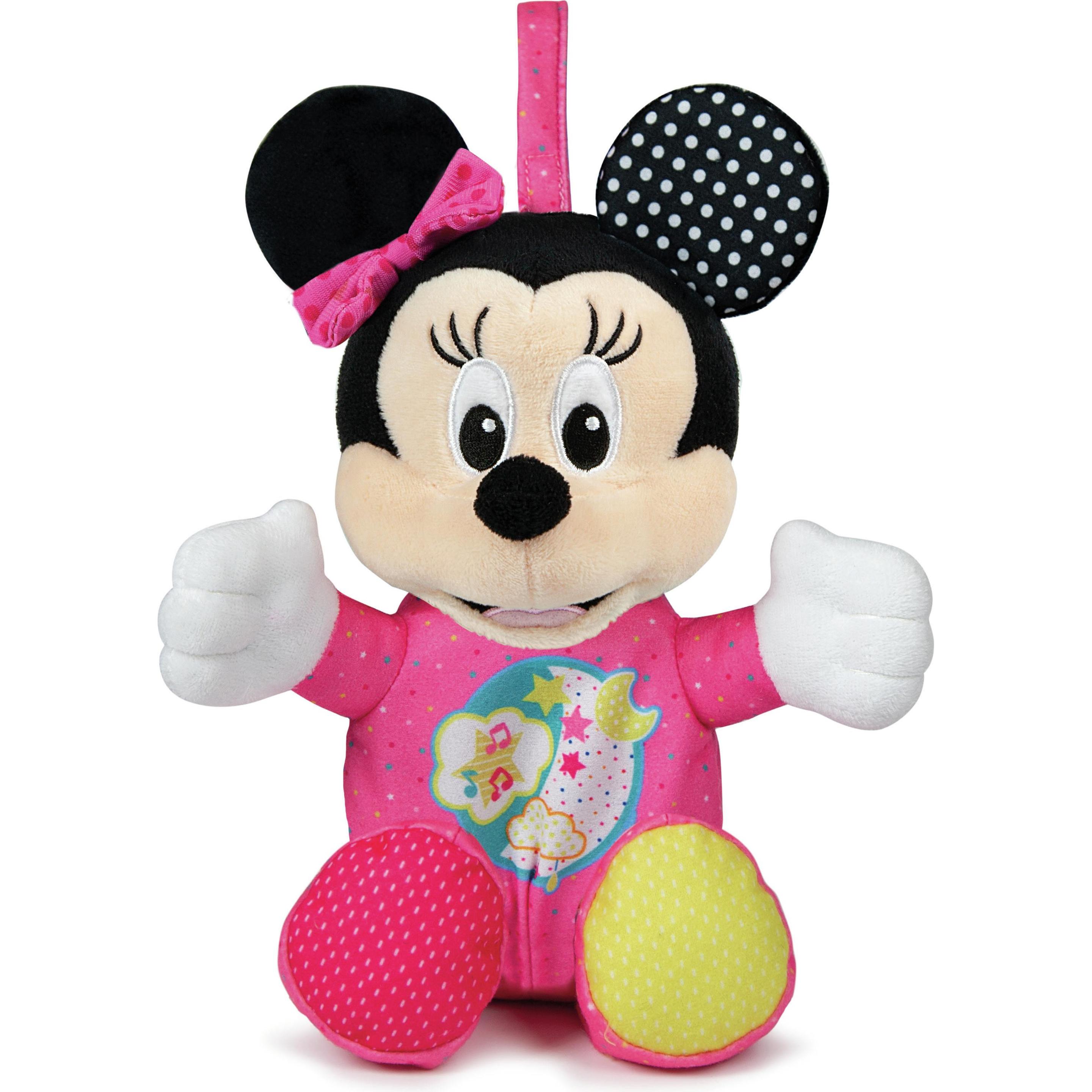Clementoni Multicolore Peluche Di Minnie Mouse Con Musica E Luce (28 Cm)
