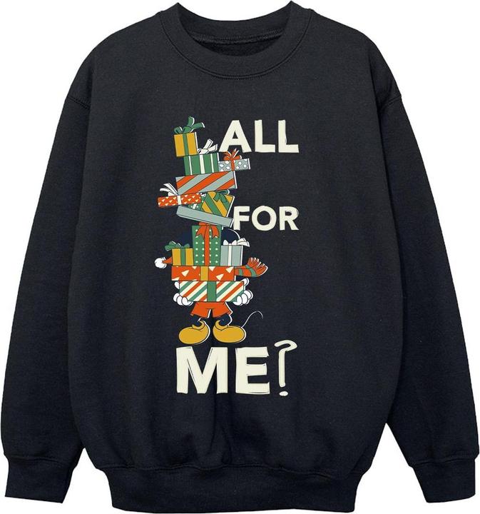 Produktbild Disney Mickey Mouse Presents All For Me Sweatshirt Mädchen (116)
