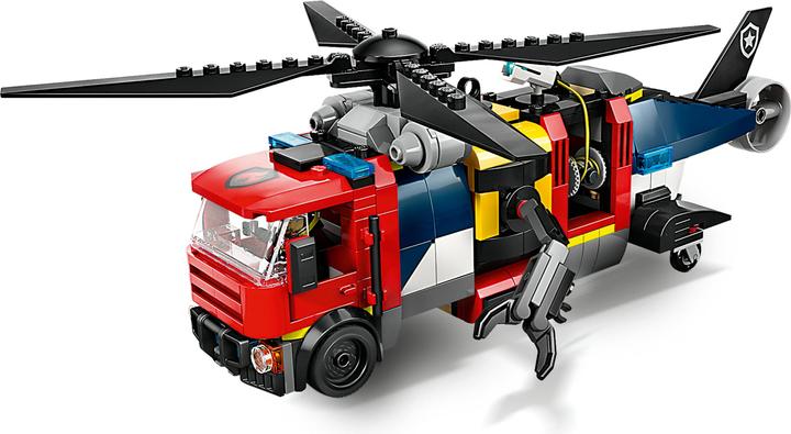 Produktbild LEGO Kombinationsset mit Hubschrauber, Löschauto und U-Boot (LEGO City)