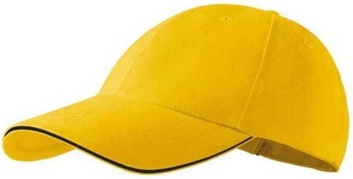 Actual product image Malfini 6 Panel Sandwich Peak Baseball Cap