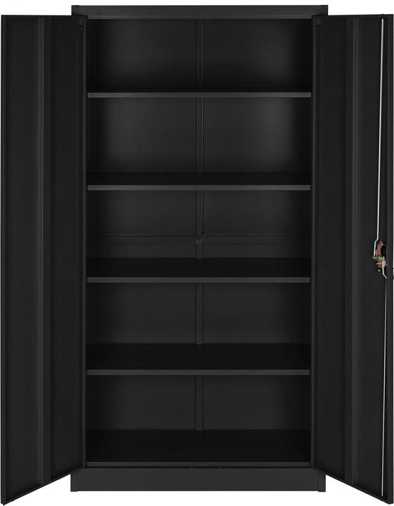 Produktbild tectake Aktenschrank (80 x 40 x 180 cm)