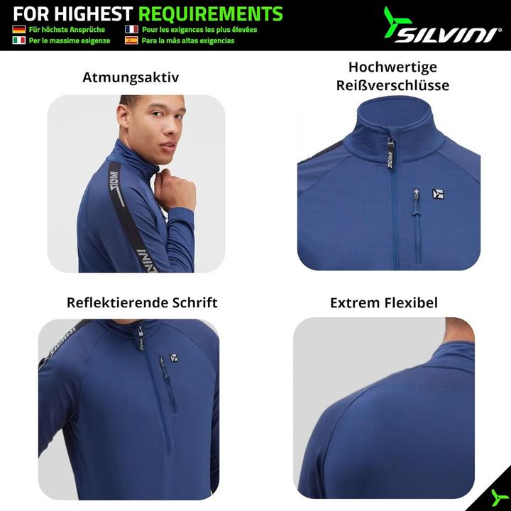 Produktbild Silvini Männer Männer Sweatshirt Marone MJ1900 (XL)