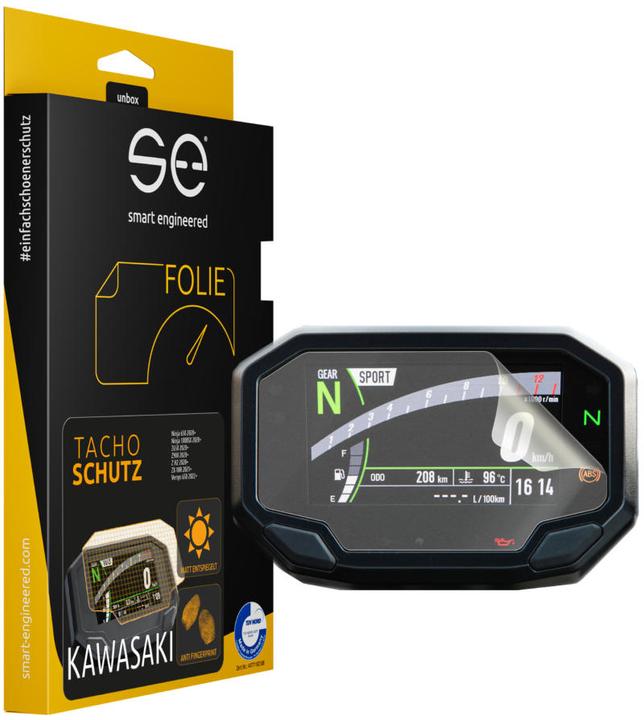Actual product image Smart Engineered Anti-reflective 3D speedometer / Cockpit protective film