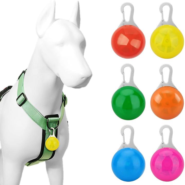 Produktbild Suba 6 Stück LED Blinklicht für Hundesicherheit (Hund)