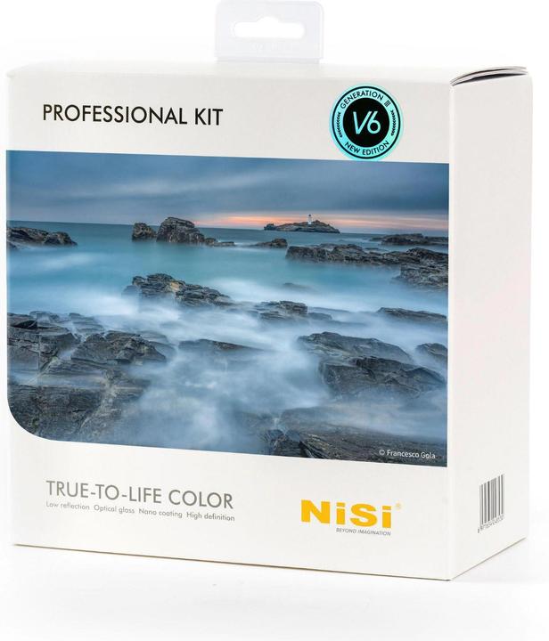 Image du produit Nisi Filtre d'objectif Kit professionnel V6 100mm (100 mm, Filtre dégradé gris, 100 mm)