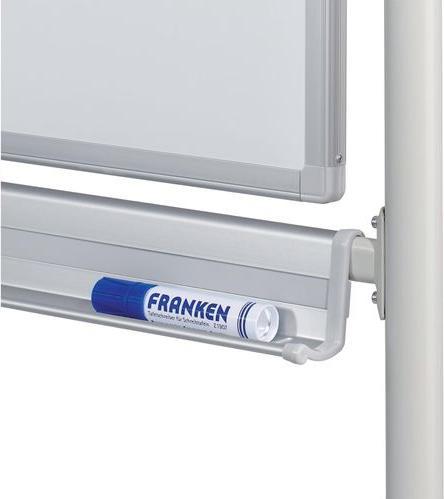 Produktbild Franken Whiteboard Mobil mit Drehfunktion Stahl (200 x 100 cm)