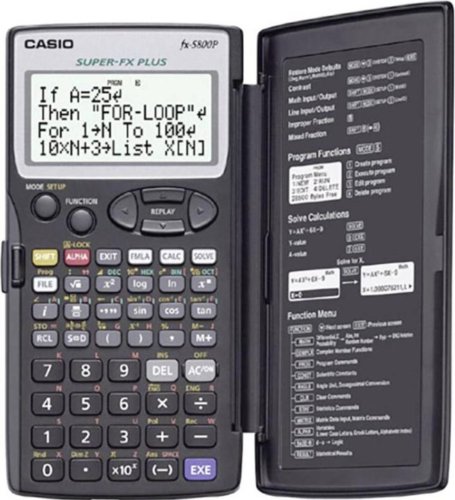 Image du produit Casio FX 5800 P (Piles)