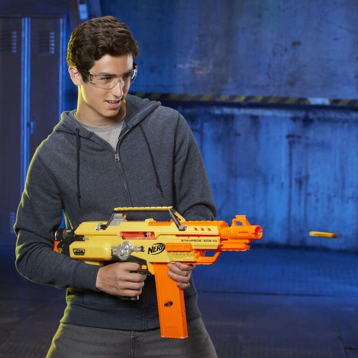 Produktbild Hasbro Dartblaster N-Strike Stampede ECS Icon Serie Maschinengewehr