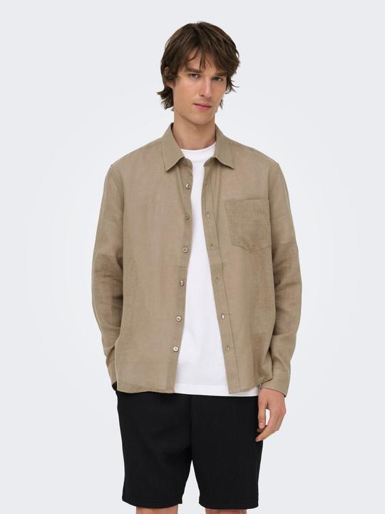Immagine prodotto Only & Sons Onslaurence LS Linen Blend (XL)