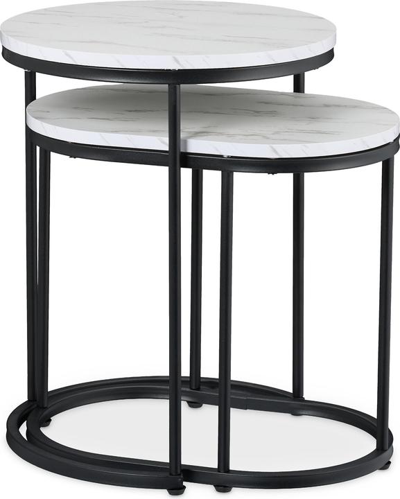 Actual product image Relaxdays 2-piece side table set