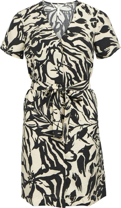 Produktbild Object V-Ausschnitt Minikleid (40)