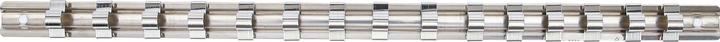 Actual product image BGS Socket Rail with 15 Clips 10 mm (3/8")