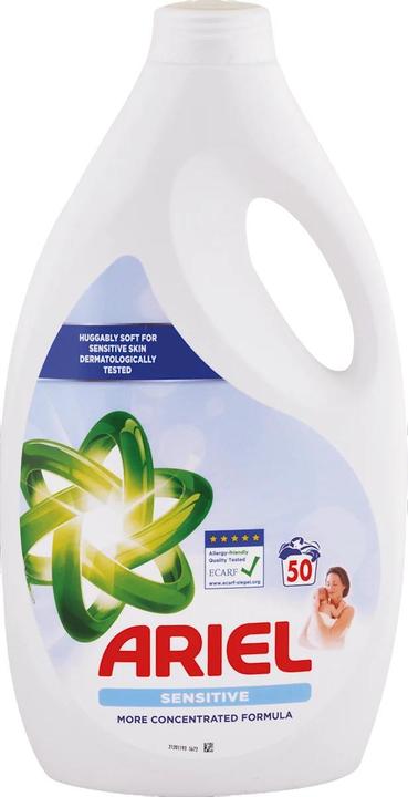 Actual product image Ariel Washing gel Sensitive, 2.25 l (Liquid detergent)