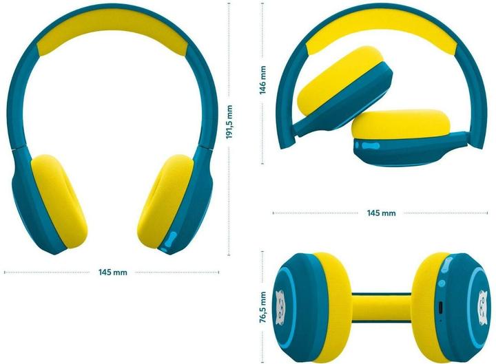 Produktbild Tigermedia tigerbuddies Kinderkopfhörer - Royal Sun Swiss-Edition