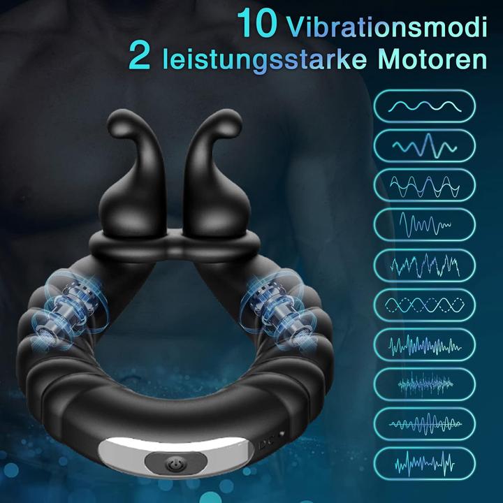 Image du produit NoName Penisring-Vibrator mit 10 Vibrationsmodi