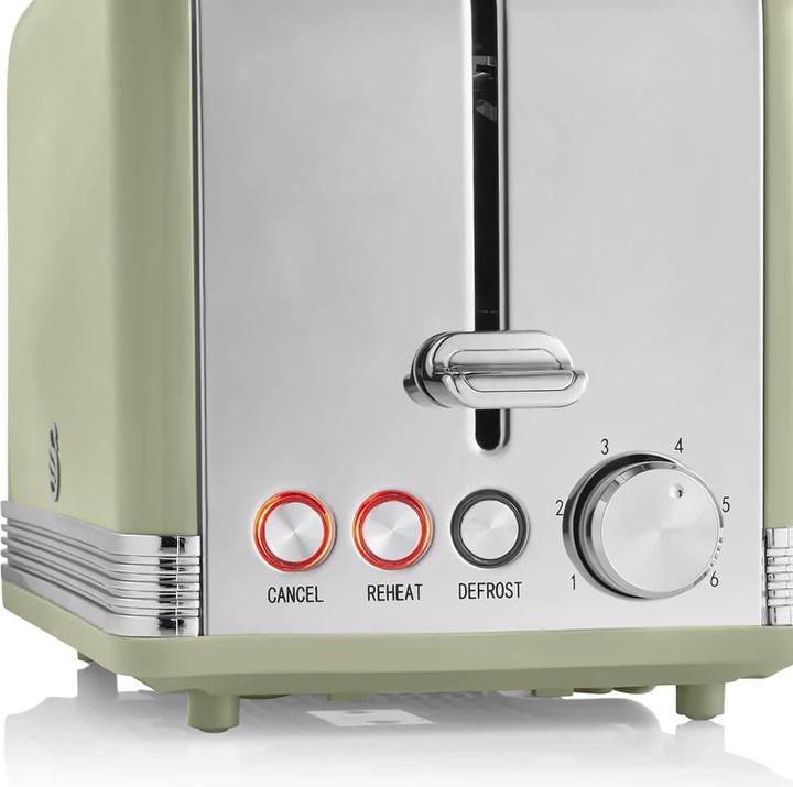 Productafbeelding Swan Retro Set Ontbijtketel Groen (1.80 l)