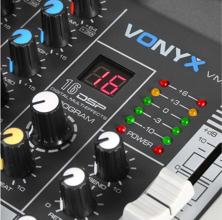 Image du produit Vonyx Mélangeur VMM-K602 (Studio et mixeur live)
