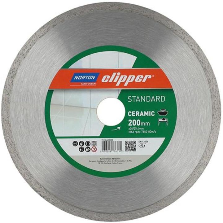 Produktbild Norton Diamanttrennscheibe 200mm STANDARD Ceramic