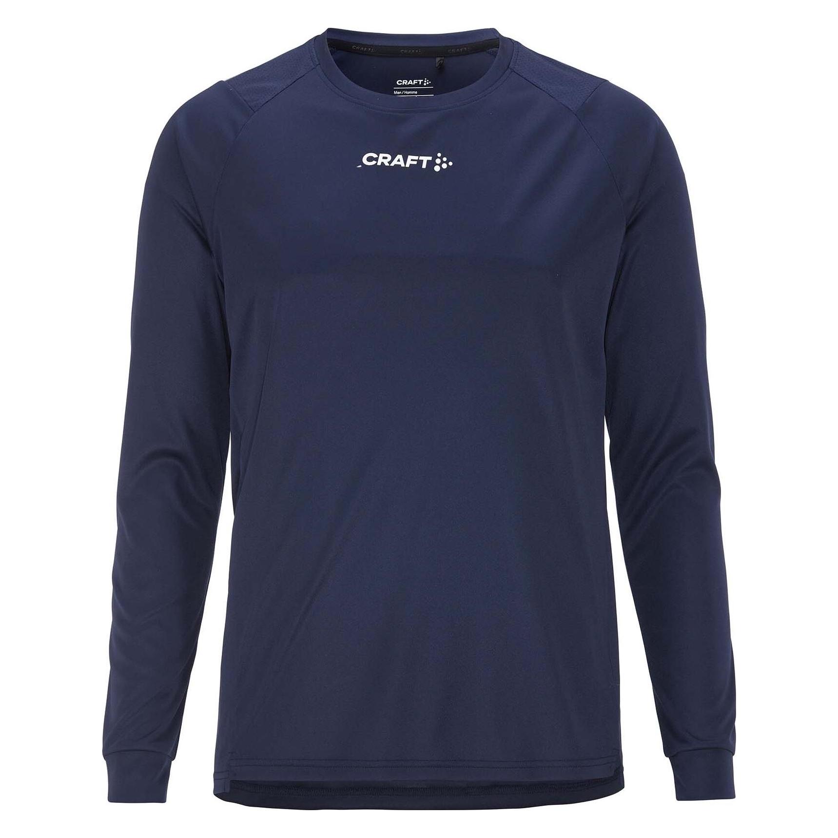 Craft, Herren, Sportshirt, Rush 2.0 Ls Tee M (L, M), Blau, M, L