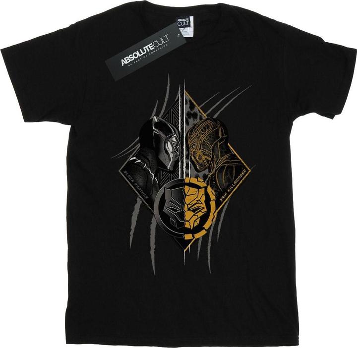 Black Panther Vs Killmonger TShirt Jungen (140, 146)