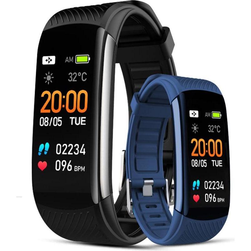 Giewont Tamsiai Mėlyna/Juoda Išmanioji Apyrankė Gw200-6 (39.90 Mm, 3G), Smartwatch