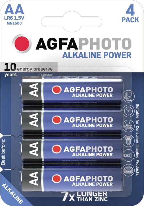 Image du produit AGFAPHOTO Alkaline (4 pcs, AA)