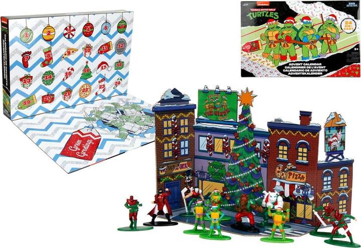 Productafbeelding Jada Teenage Mutant Ninja Turtles Diecast Minifiguren Adventskalender Vakantie 2024