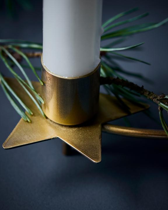 Produktbild House Doctor Candle holder, HDStage, Antique brass finish