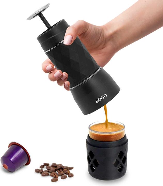 Actual product image Sogo Coffee Maker Express Manual 20bar -Black