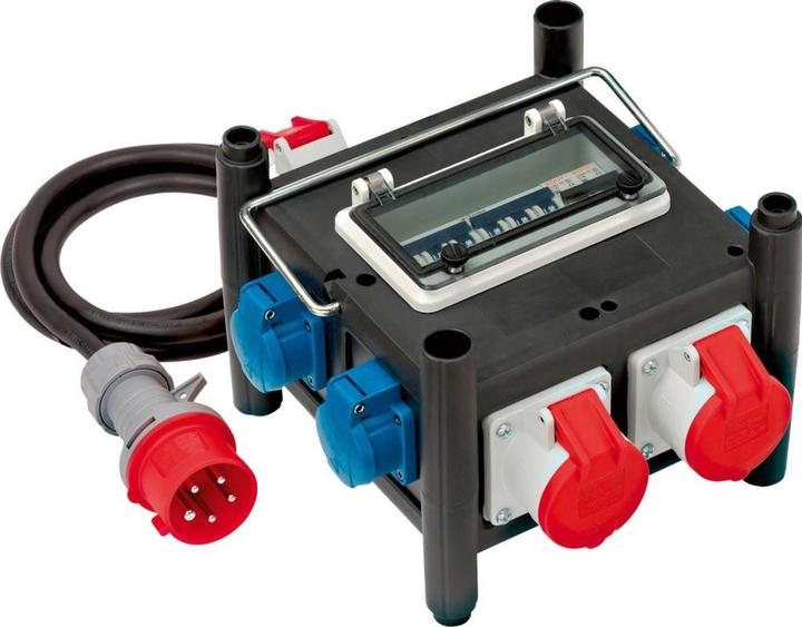 Kompakter Gummiverteiler 1153690400 (7x, CEE 16/5, CEE 32/5)