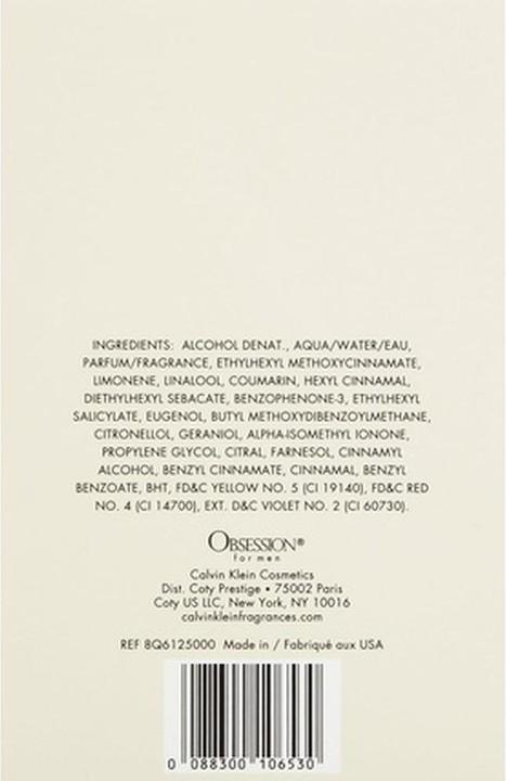 Immagine prodotto Calvin Klein Ossessione (Lozione dopobarba, 120 ml)