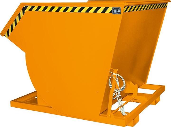 Image du produit eurokraft pro Benne basculante, modèle étroit (2000 l)
