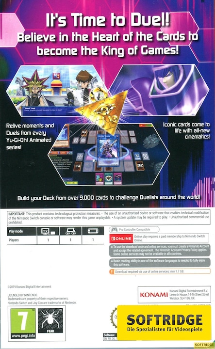 Immagine prodotto Yu-Gi-Oh ! L'eredità del Duellante: Link Evolution (Giapponese, Italiano, Francese, Inglese, Tedesco, Spagnolo, Pacchetto Booster)
