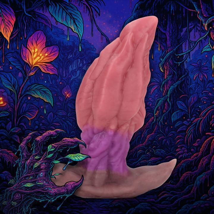 Produktbild Ouch! Vein Darkspawn - Silicone Butt Plug - Purple